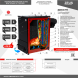 Котел твердотопливный ZEUS 60 с дымососом